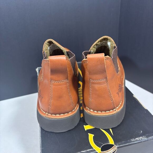 Chinook Work Romeo II Heritage Tan Leather Slip-On Shoe NEW in box Size 10 - Picture 9 of 15